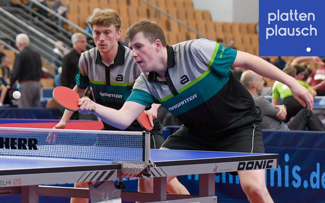 Plattenplausch: Erik und Lennart loben TTV-Engagement