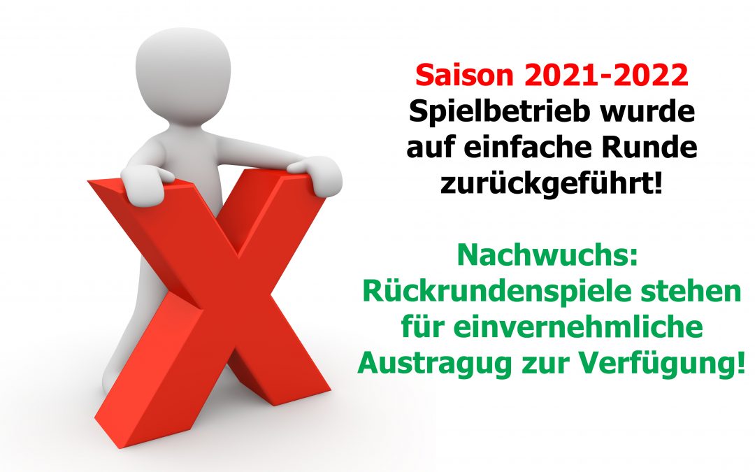 Abbruch: Für Erwachsene endet die Saison mit der Hinrunde