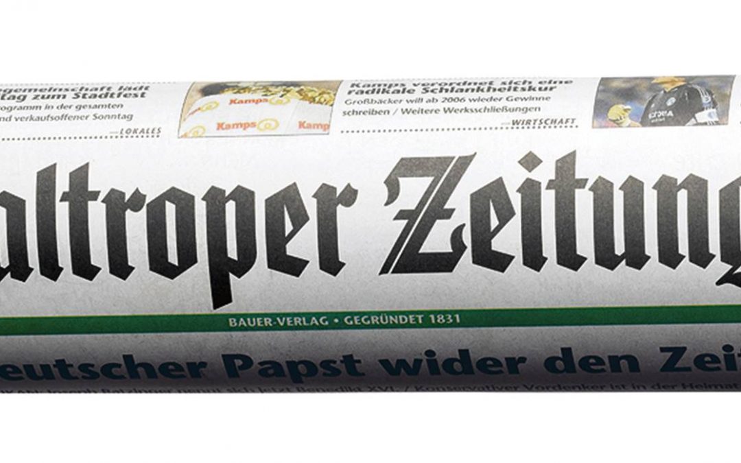 Waltroper Zeitung: Trikot eines Weltklassesportlers wird versteigert