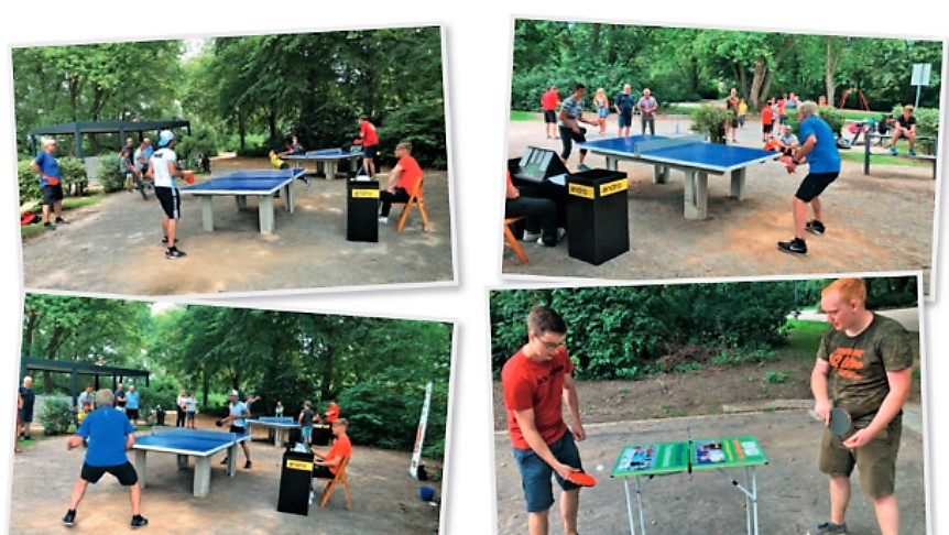 Tischtennis im Moselbachpark